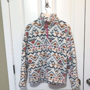 Eddie Bauer Sherpa 1/4 Zip Sweater 🎄